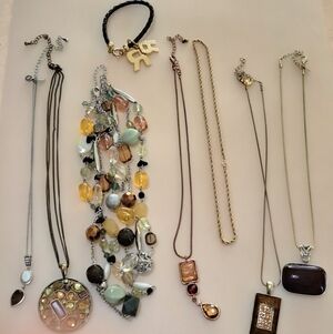 Brown And Black Jewelry Lot